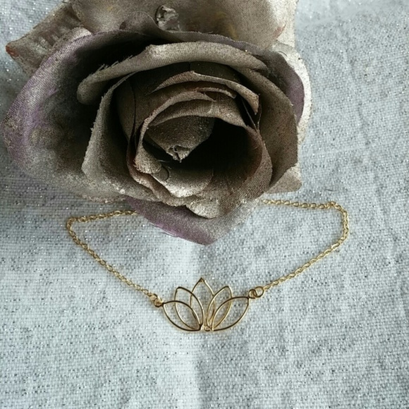 Jewelry - Boho Lotus Flower Bracelet